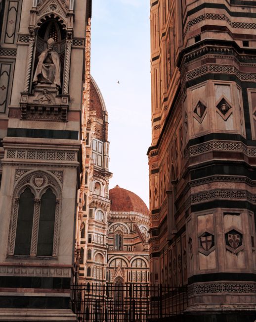 Captivating view of the renowned Florence Cathedral in Tuscany, Italy.